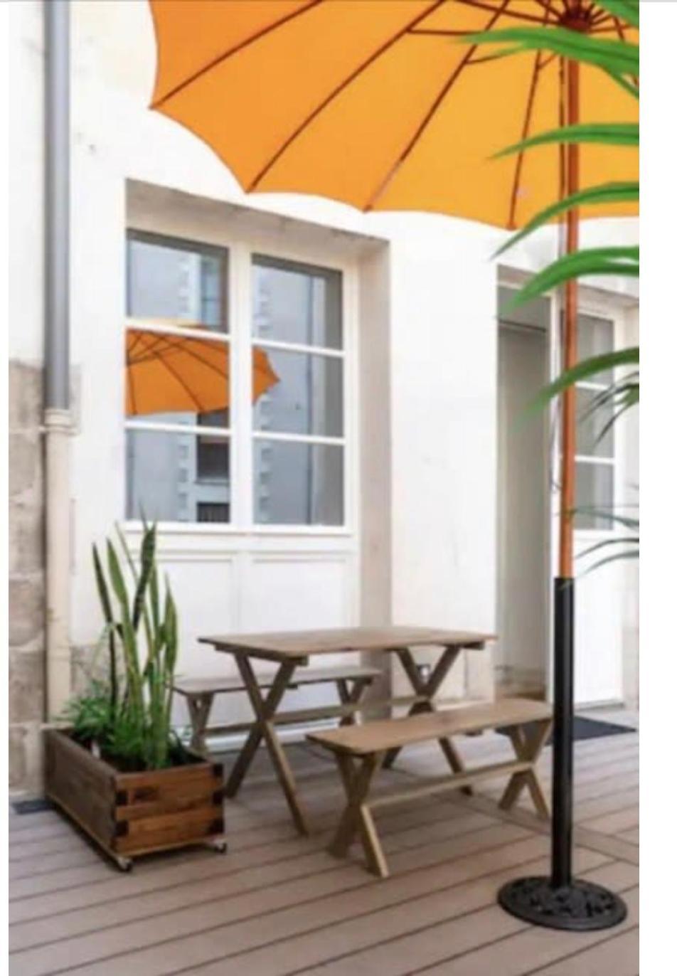 Hypercentre Appart 2 A 4 Pers, Calme & Cosy Avec Terrasse Privee Nantes Exterior foto